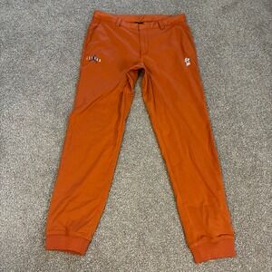 Air Jordan Eastside Golf Pants Men 34x36 Orange Slim Fit Joggers Nike DV1885-861